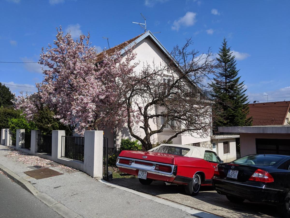 Twin-Magnolias Condo With Garden, Parking & Ev Station Zagreb Exterior photo